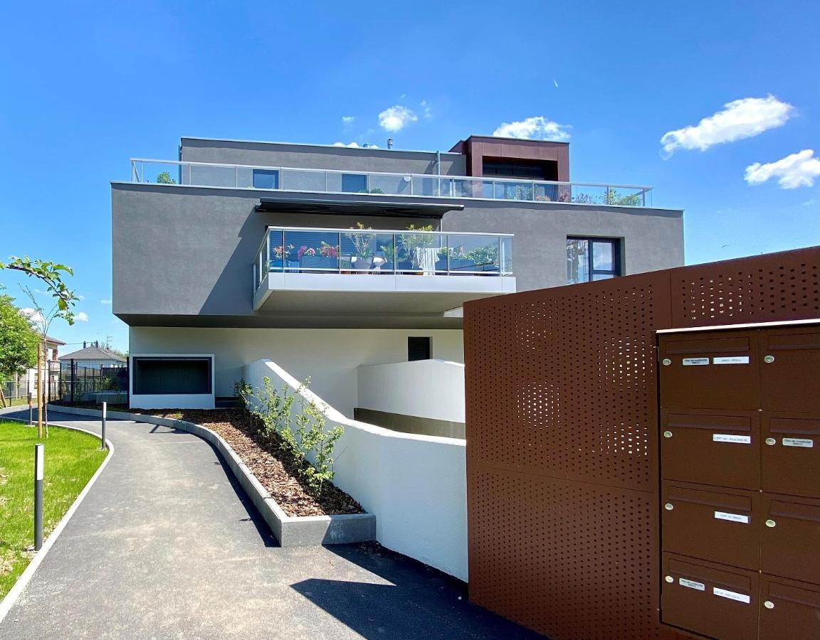 Apartament "Le 43" Terrasse, Jardin, 2 Garages Colmar Zewnętrze zdjęcie